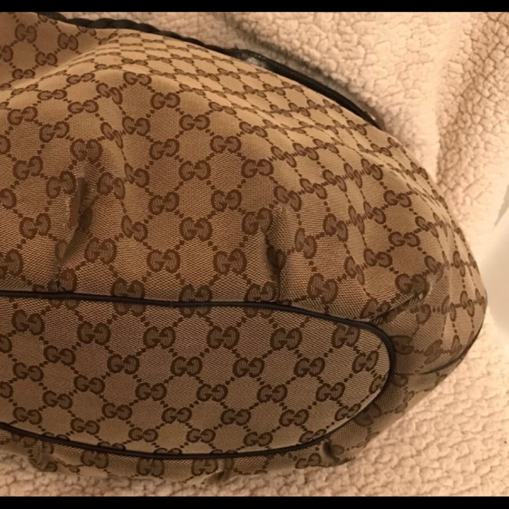 GUCCI GG MEDIUM PELHAM HOBO HANDBAG - Picture 5 of 7
